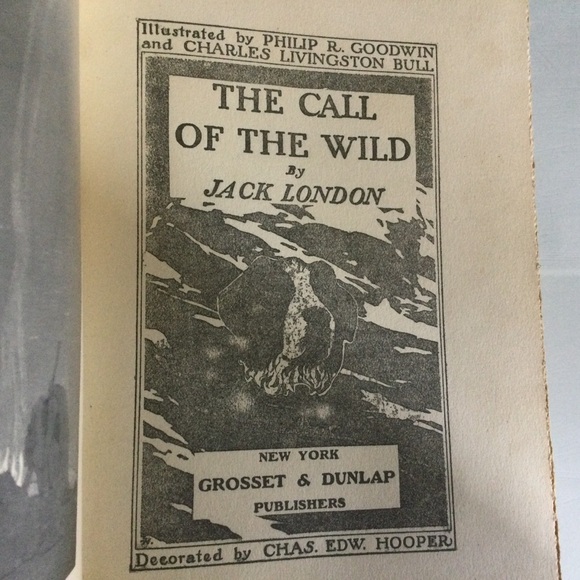 Antique 1903 Copy The Call Of The Wild  by Jack London - Picture 4 of 5